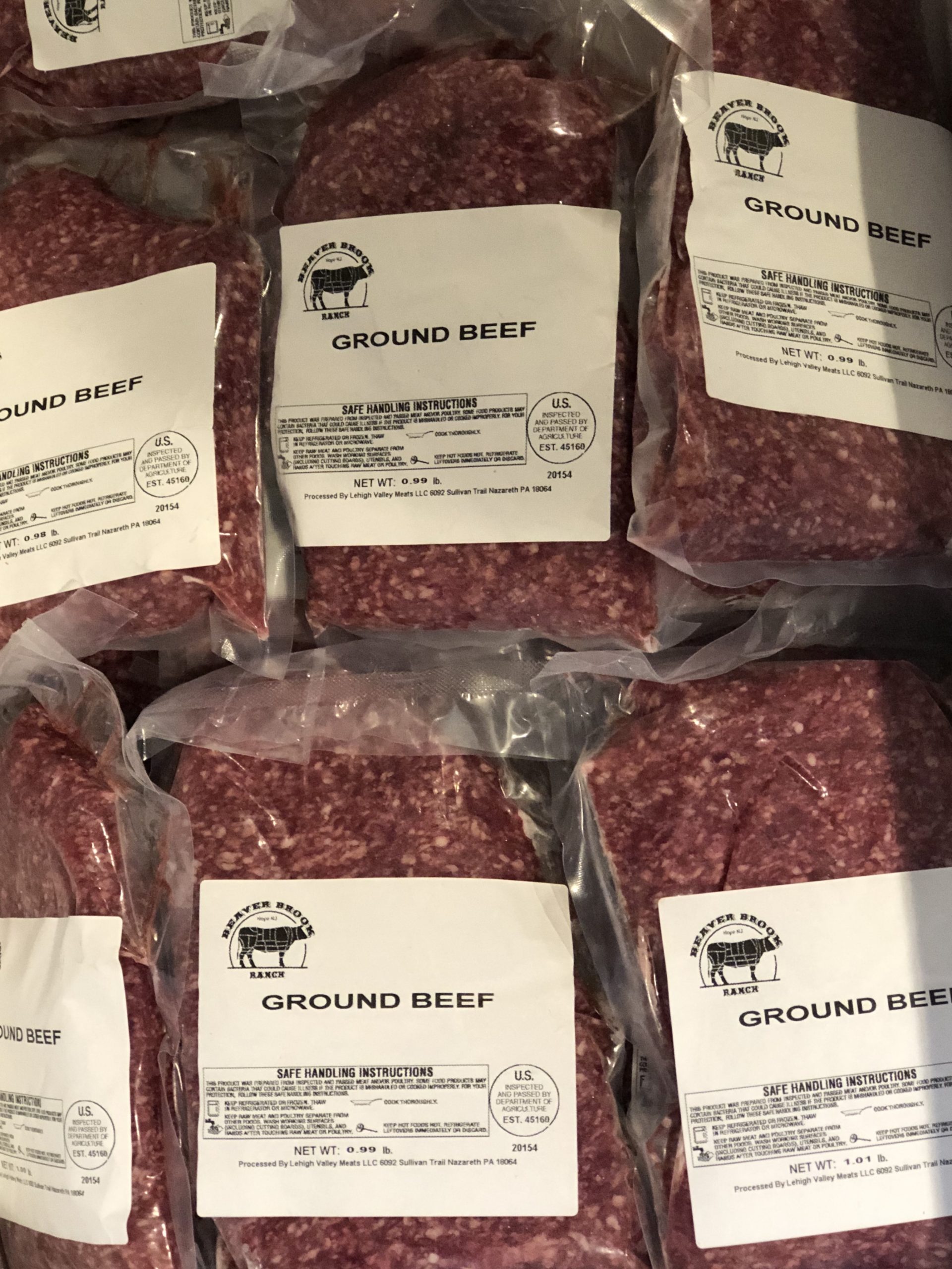 Ground Beef CHOP MEAT-10lb Bag